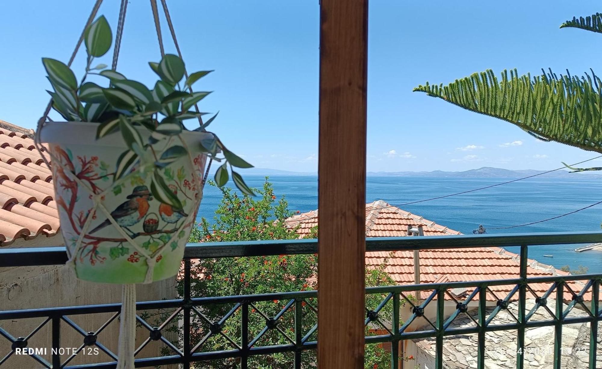Villa Mesonisi Με Υπέροχη Θέα Στον Παγασητικό!! Áfissos Exterior foto