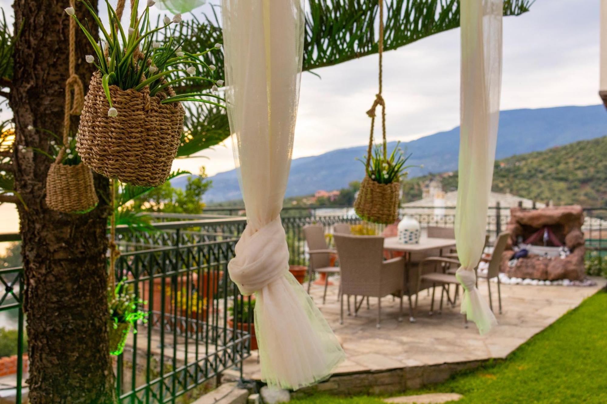 Villa Mesonisi Με Υπέροχη Θέα Στον Παγασητικό!! Áfissos Exterior foto
