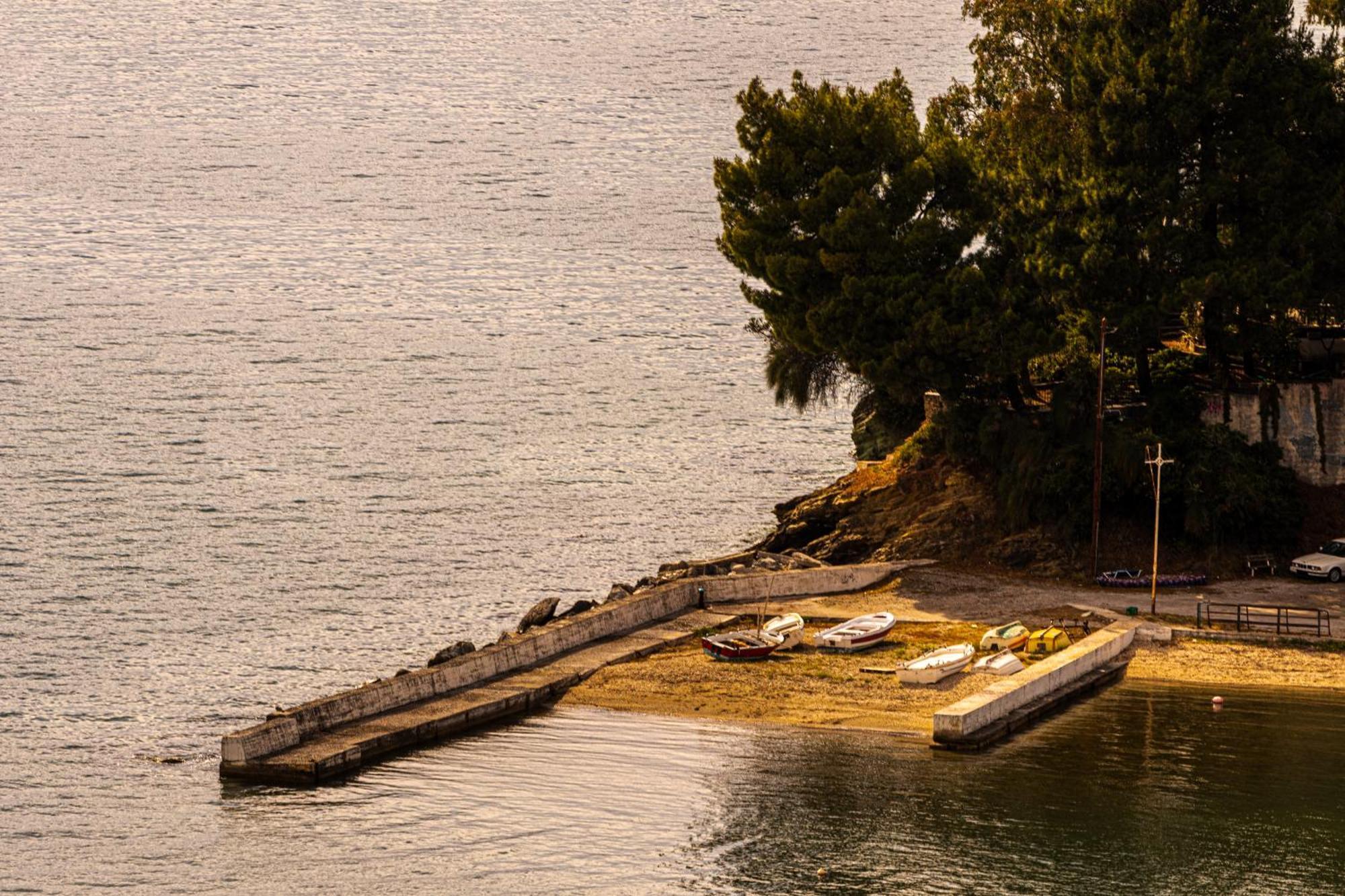 Villa Mesonisi Με Υπέροχη Θέα Στον Παγασητικό!! Áfissos Exterior foto